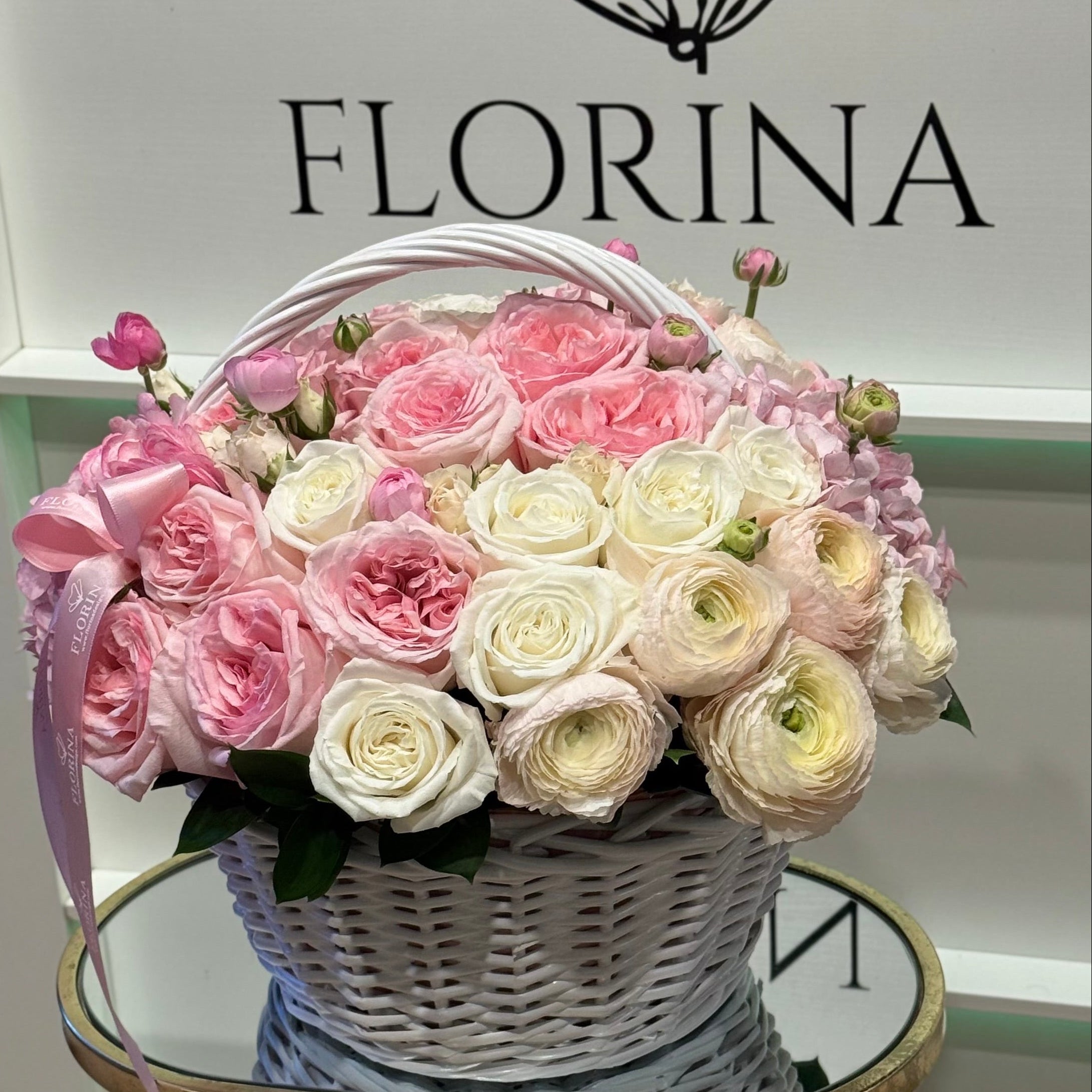 Blush Harmony Basket